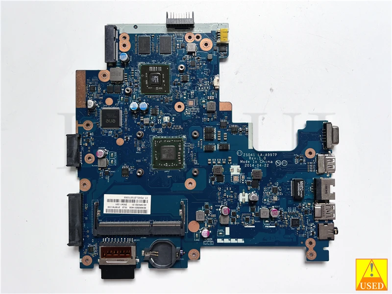 USED Laptop Motherboard For HP 14-R AM5000 LA-A997P Fully tested and works perfectly.