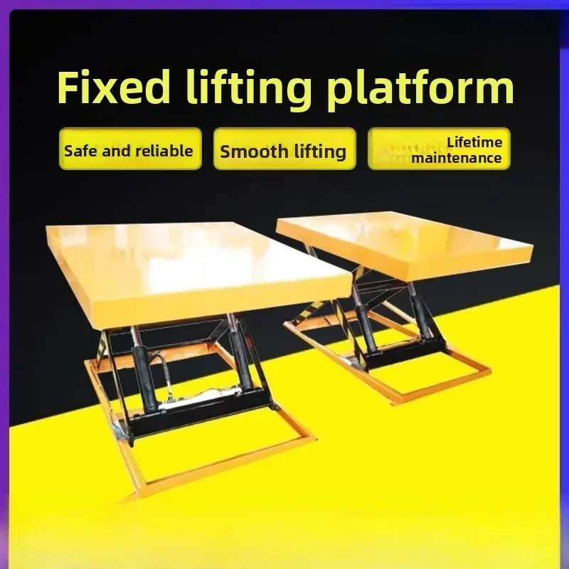 Fixed lifting platform Small lifting platform Lifting elevator Freight elevator
