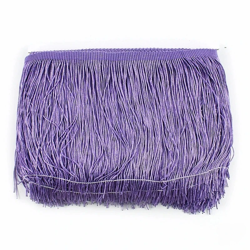 10-30 Cm Lange Kwast Franjes Voor Naaien Kleding Decoratieve Linten Fringe Stof Jurk Gordijn Kant Versieringen Diy kledingstuk Accessoires