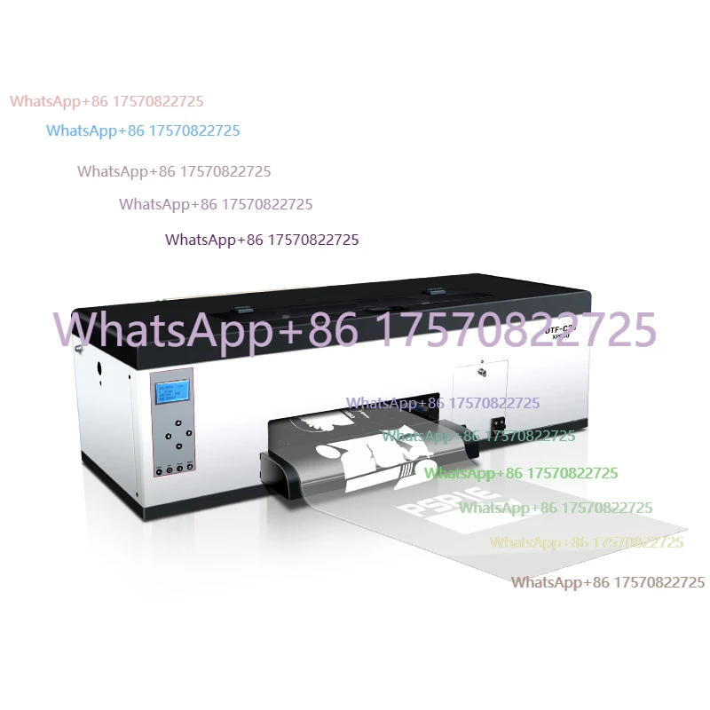 Single Head Direct To Film Printing Machine A3+ 33cm C31 TX800 XP600 DTF Printer For T-shirts DIY Logo