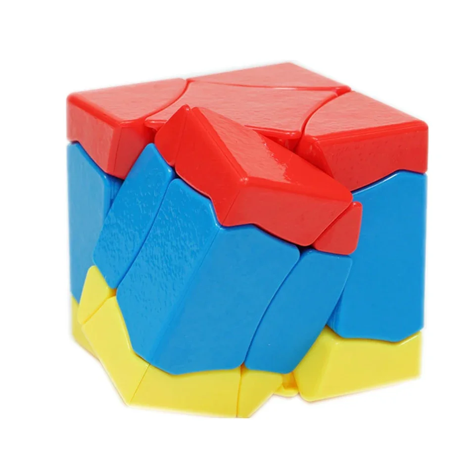 Shengshou No.1 Cube Bainiaochaofeng Frosted Kubus Rode Stikerless Magic Cube Speelgoed Voor Kinderen Educatief Speelgoed Kerstcadeau