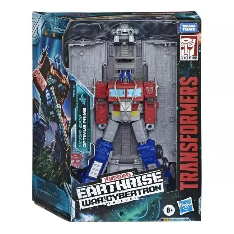 Hasbro Transformers Toy Generations War for Cybertron Earthrise Leader WFC-E11 Optimus Prime 7Inch Action Figure Gift E7166