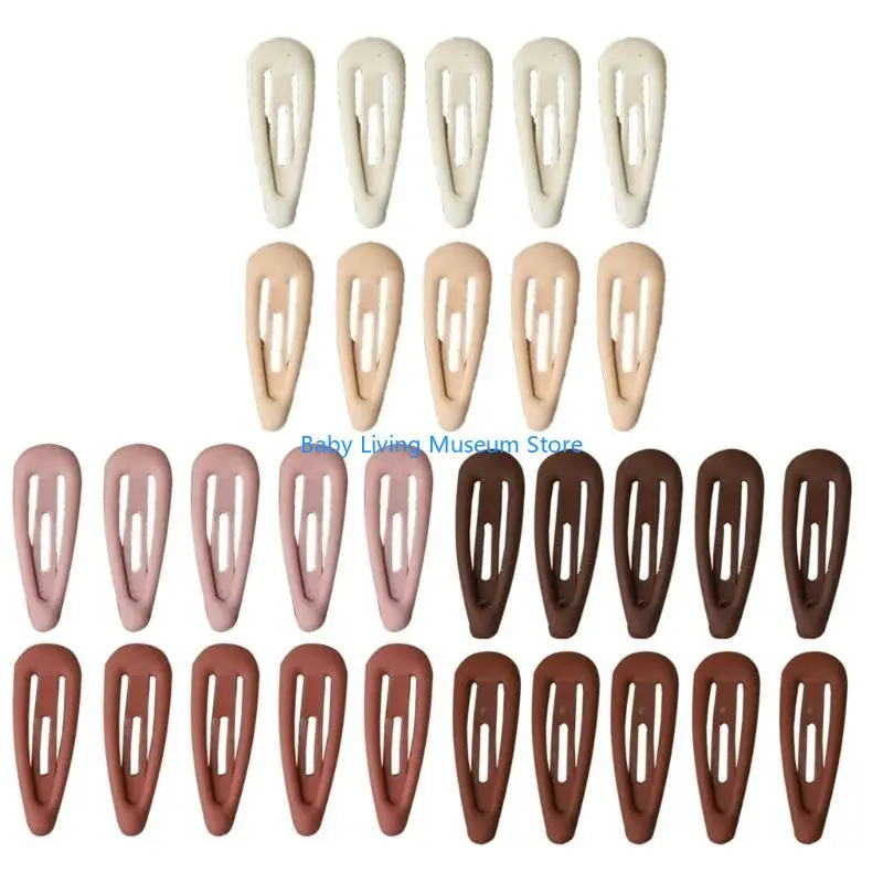 

P31c 30pcs матовые шпильки не скользящие девочки прическа для волос Barrettes Decors Decors