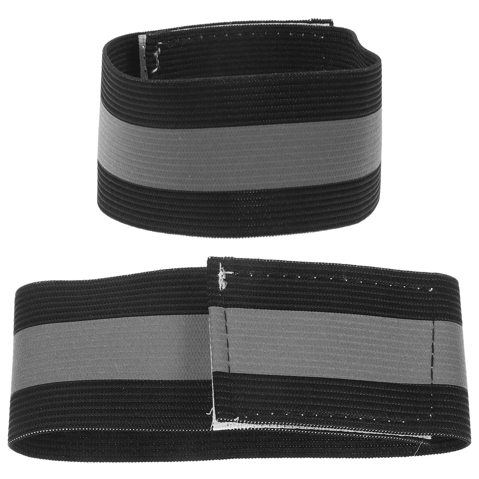 

1Pair Elastic Reflective Wristbands Safety Bands High Visibility for Night Running Walking Outdoor Fitness Night Ankle Bands