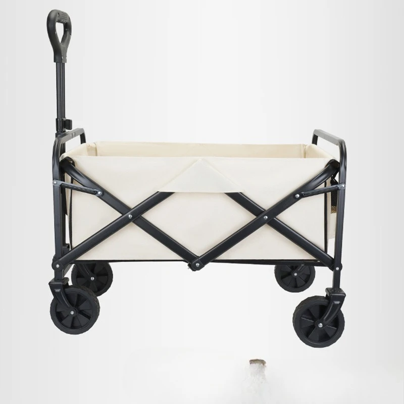 

Camping Cart Can Gather Camp Trailer Outdoor Folding Oversized Camping Trolley Outdoor, Portable Picnic Gear