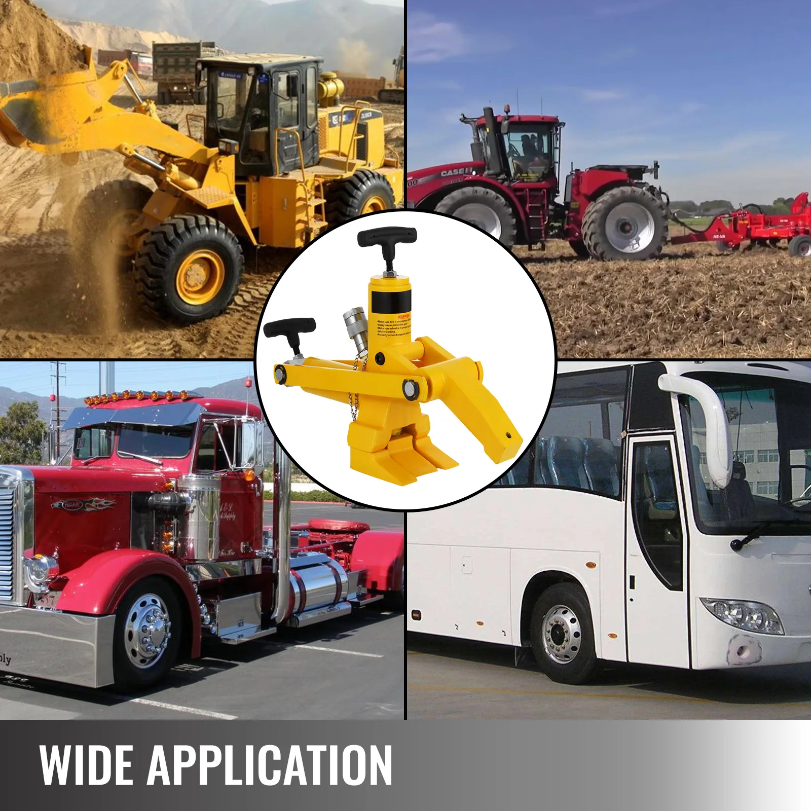 VEVOR 10,000 psi Tractor Truck Tyre Hydraulic Bead Breaker Commercial Tractor Truck Tire Hydraulic Bead Breaker Changer