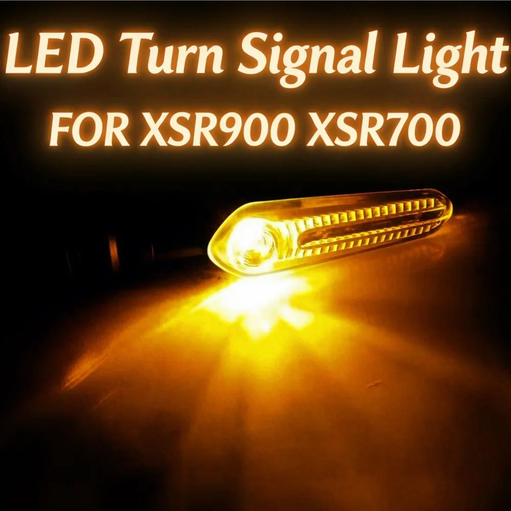 Front Rear LED Turn Signal Blinker Motorcycle Light Lamp Flasher FOR YAMAHA XSR900 XSR700 2016-2025 2024 XSR 900 GP 2026 2027
