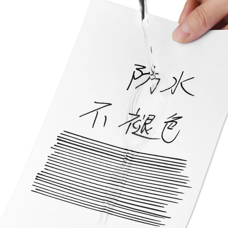 M&G Fineline Dual-Tip Marker Art Outliner Black Office Supplies Suitable for Students And Artists