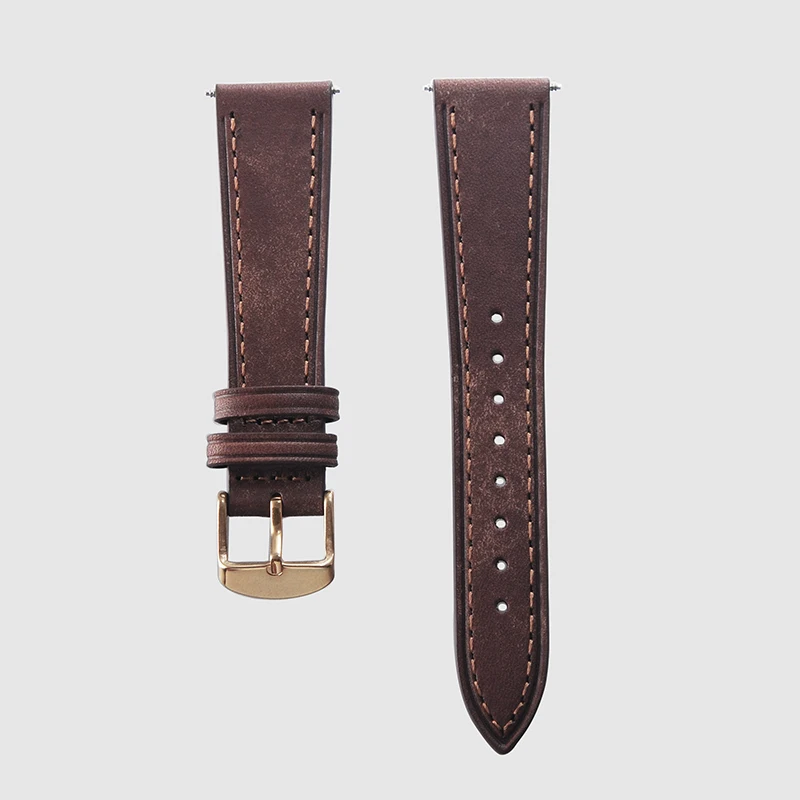 20 MM 20/18 Strap Craft Handmade Vintage Leather Watch Strap Band