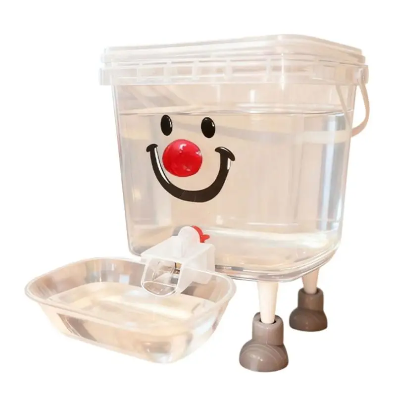G6KF Small Dog Cats Drinking Fountain With Auto Fill Design Ensures Freshing Water