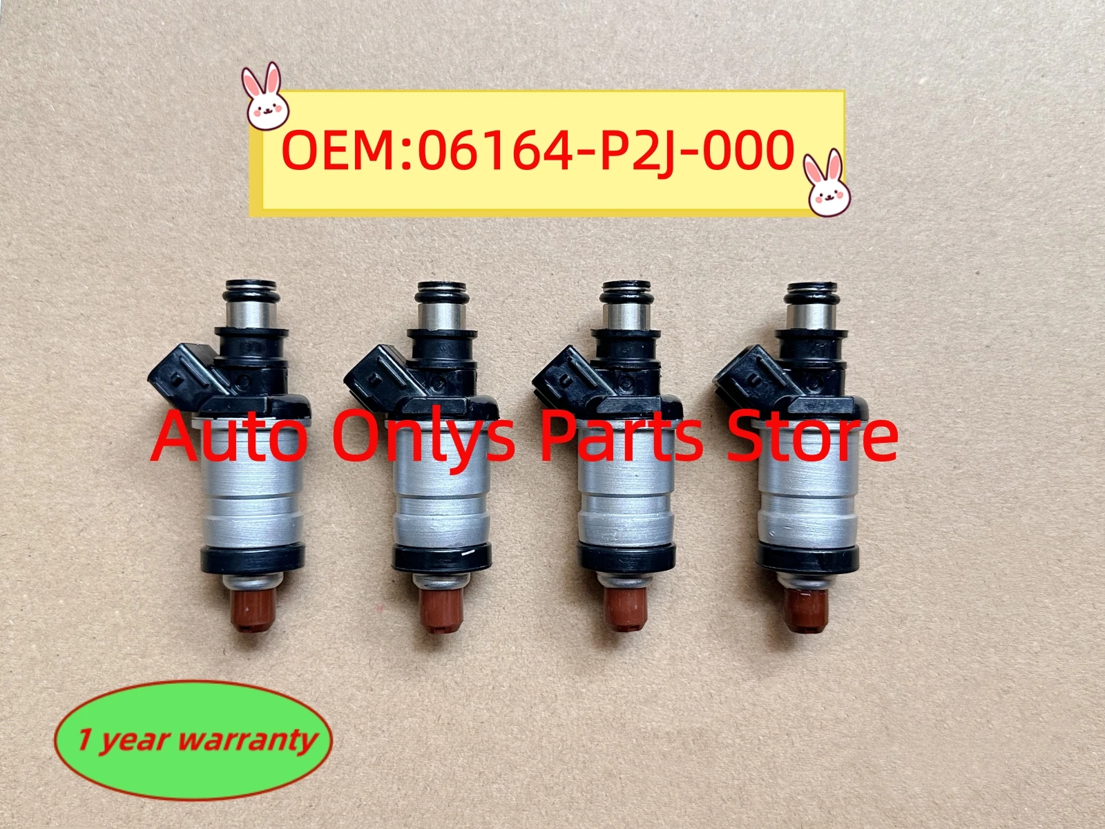 

4pcs 06164-P2J-000 Fuel Injectors For 1996-2001 Honda Accord Civic Odyssey Acura RL TL Integra 06164P2J000 842-12192 1550333