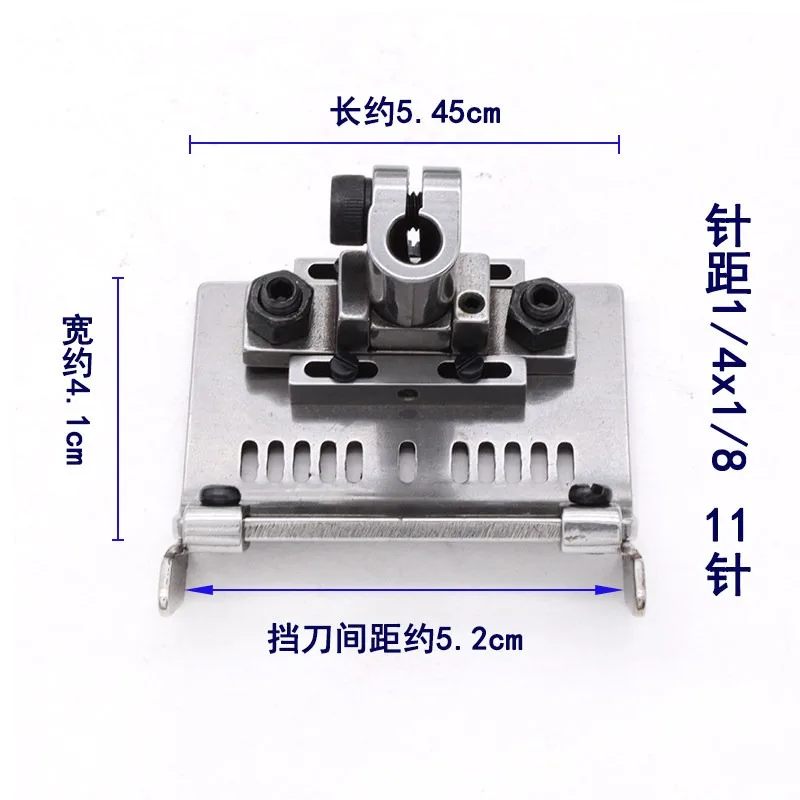 for Adjustable All Steel Presser Foot Door Placket Edge Guide Movable Stop Sewing Machine