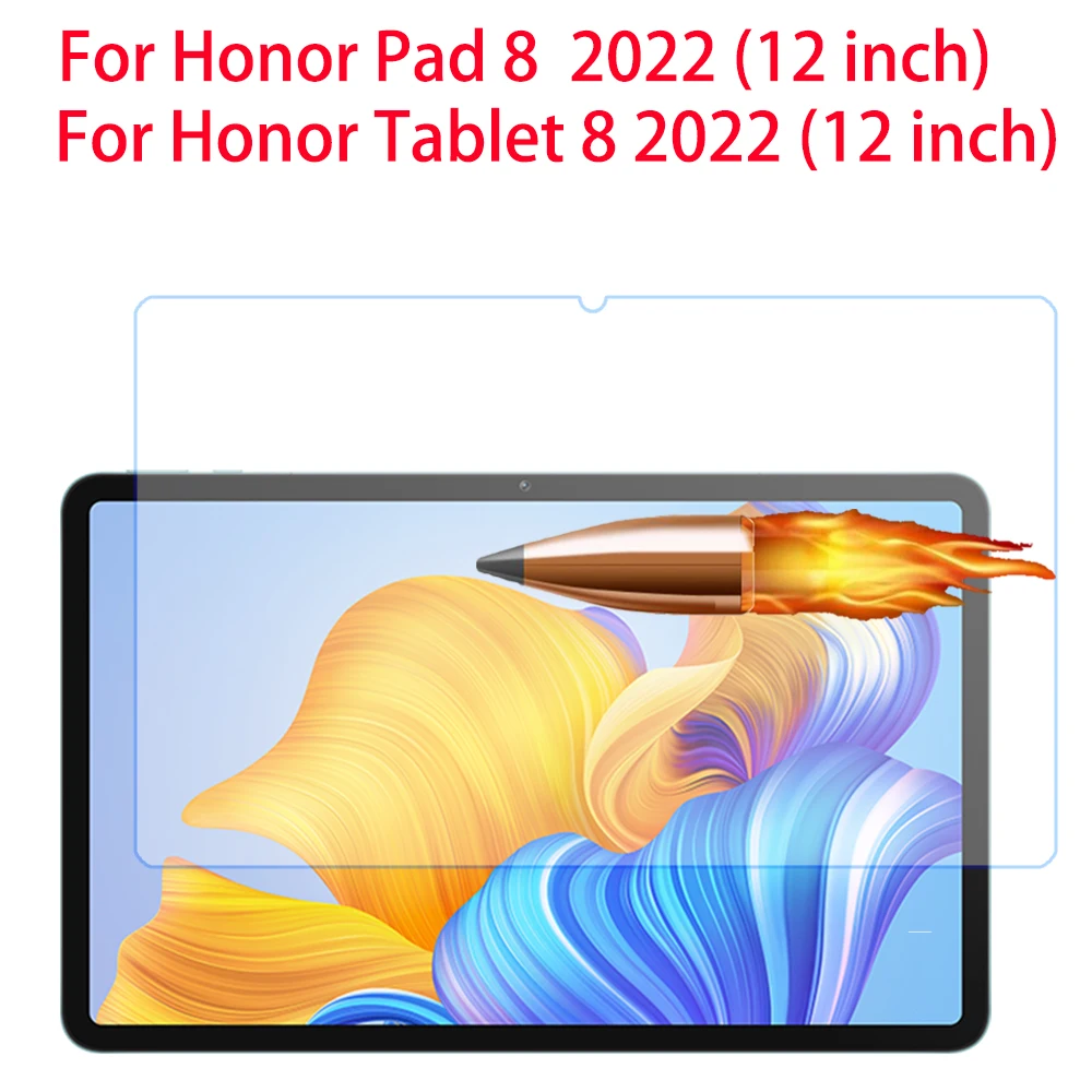 Szkło hartowane 9H do tabletu Huawei Honor Pad 8 2022 12 cali HEY-W09 do tabletu Honor 8 12 cali Folia ochronna
