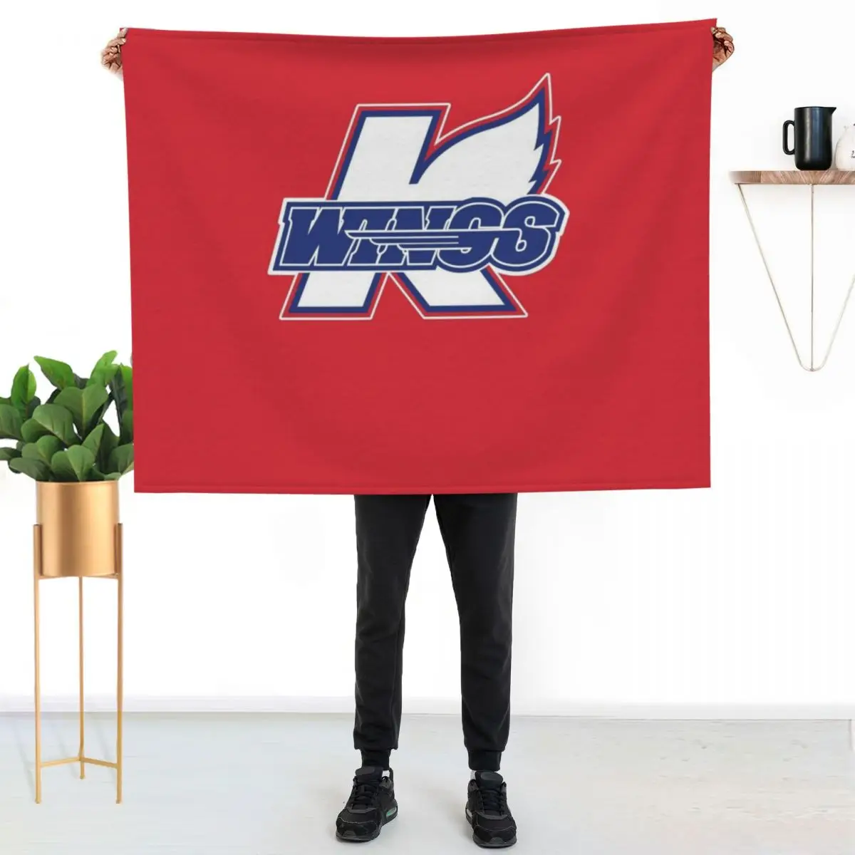 

Декоративный мягкий плед Kalamazoo Wings для дивана и кушетки