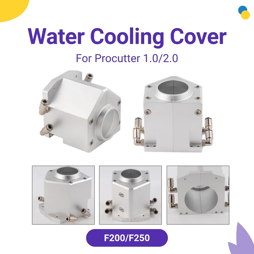 Rakitan Konektor Nosel Modul Pendingin Air Laser Precitec untuk Procutter 1.0 Procutter 2.0 Kepala Pemotongan Laser F200/F250