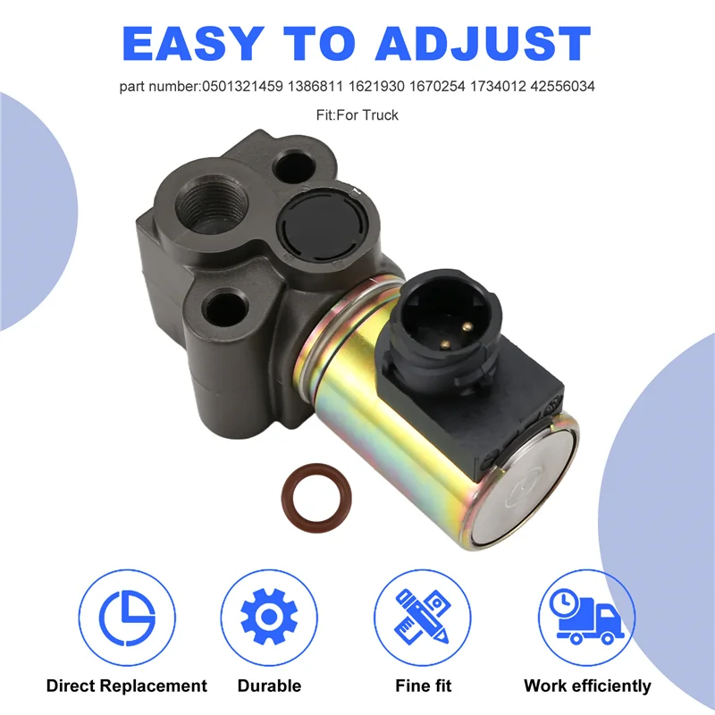 ABTC-42556034 Per la elettrovalvola ABS del sistema frenante del camion DAF 0501321459 1386811 1621930 1670254 1734012