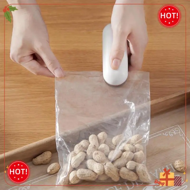 ABLE-미니 백 실러 휴대용 밀봉 가방 기계, 휴대용 열 식품 진공 실러 기계 보관 감자 칩 쿠키 가방 Dur