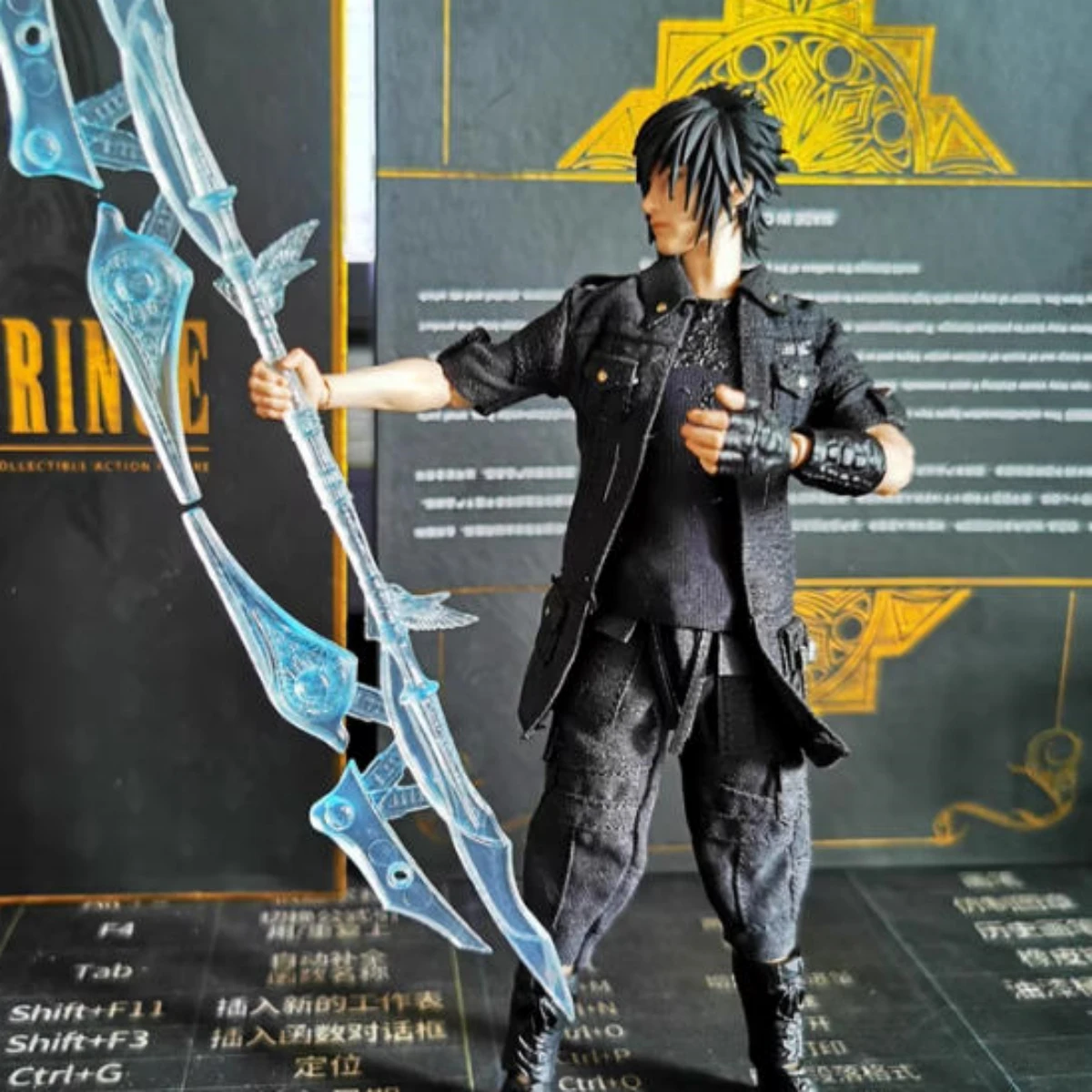 

TOYS BATTALION TB019 1/12 The Last Prince Black Haired Male Soldier Full Set for 6inch Action Figure Collectible Model Toys