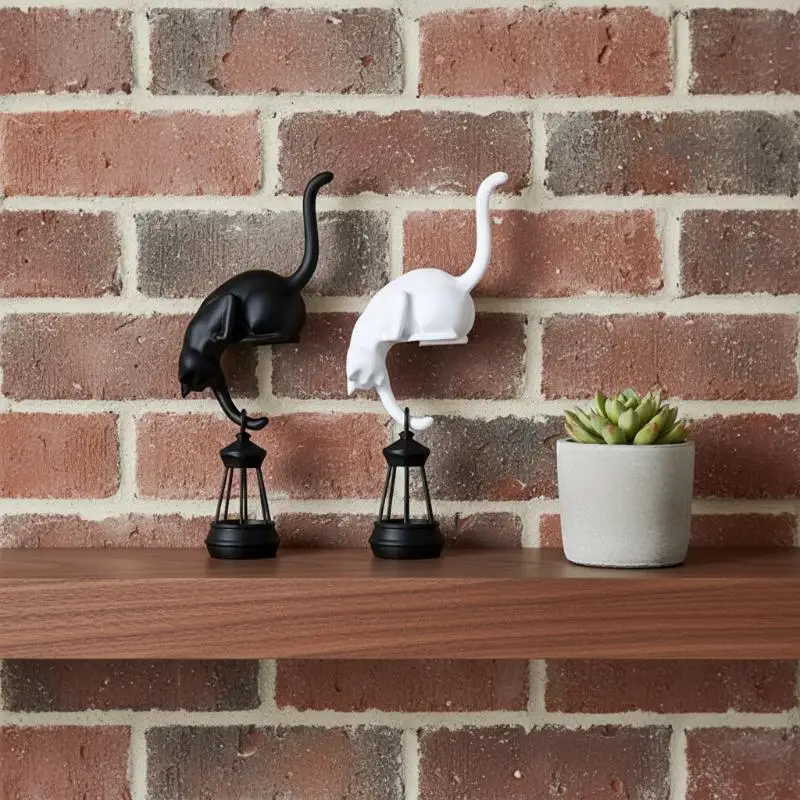 Cat Shaped LED Night Light Cute Animal Desk Lamp Home Office Ornament For Home Decor And Bedroom Decoration