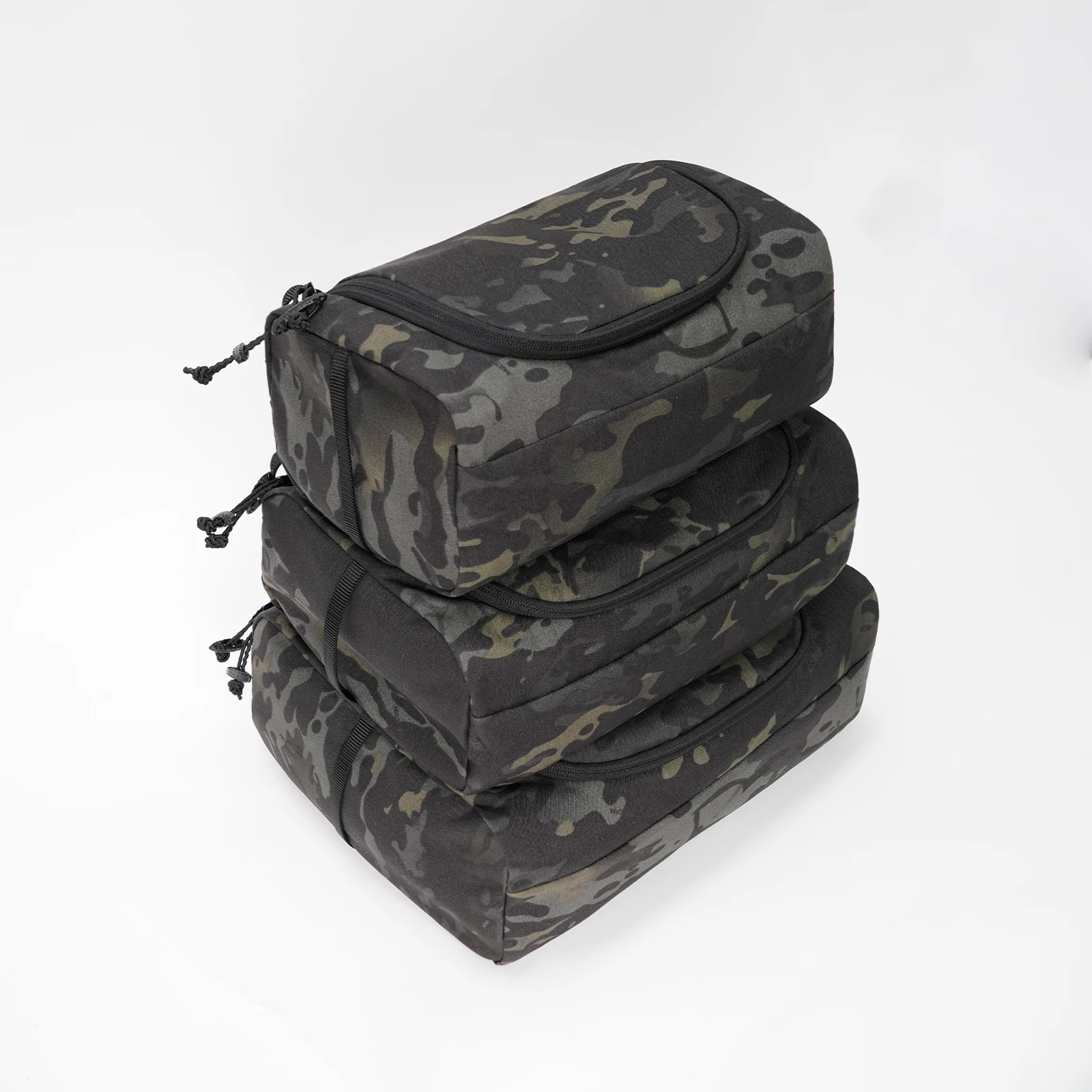 MAUHOSO Outdoor Travel Tactical Rucksack Camouflage Pouch Outdoor Camping Tactical Gear for Travelling at Home 3 Piece Set