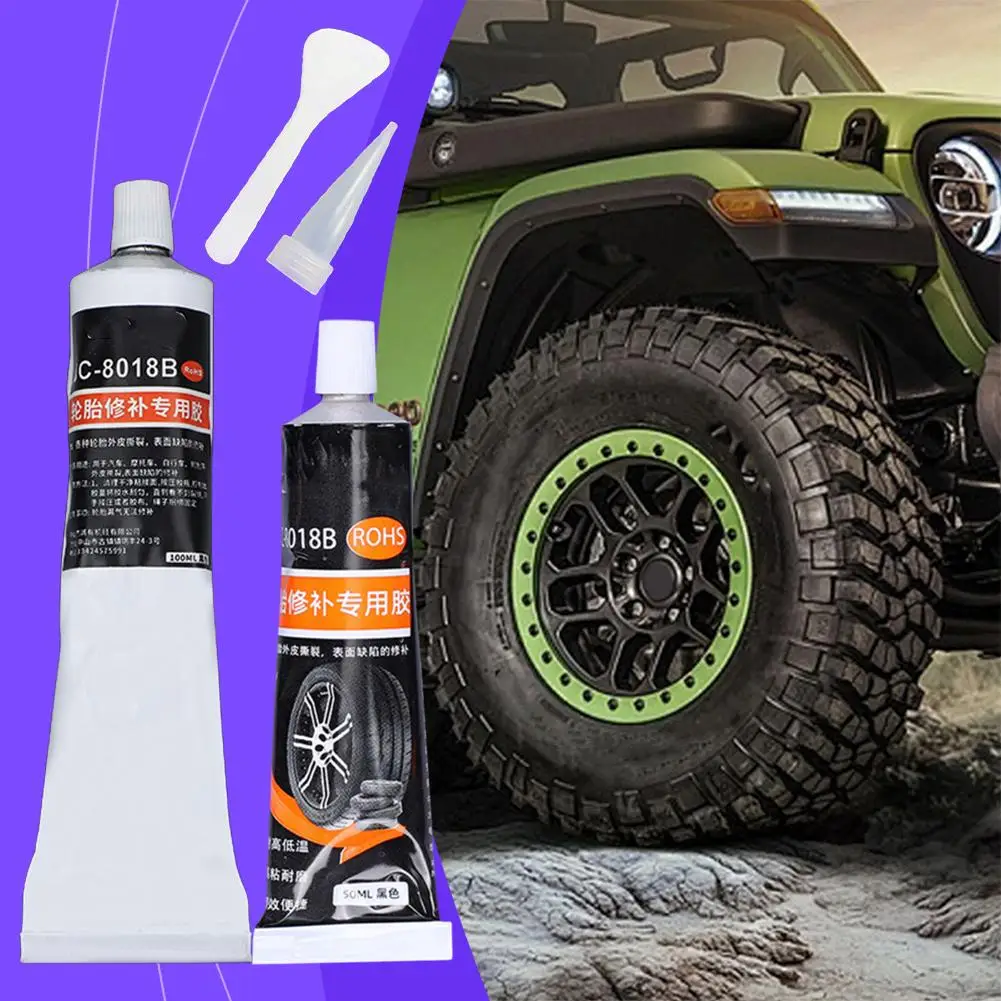 

Tire Repair Glue Crack Repairing Waterproof High Temperature Resistant Tools Adhesive ﻿ Glue Car Repairs Rubber Strong Glue A4U1