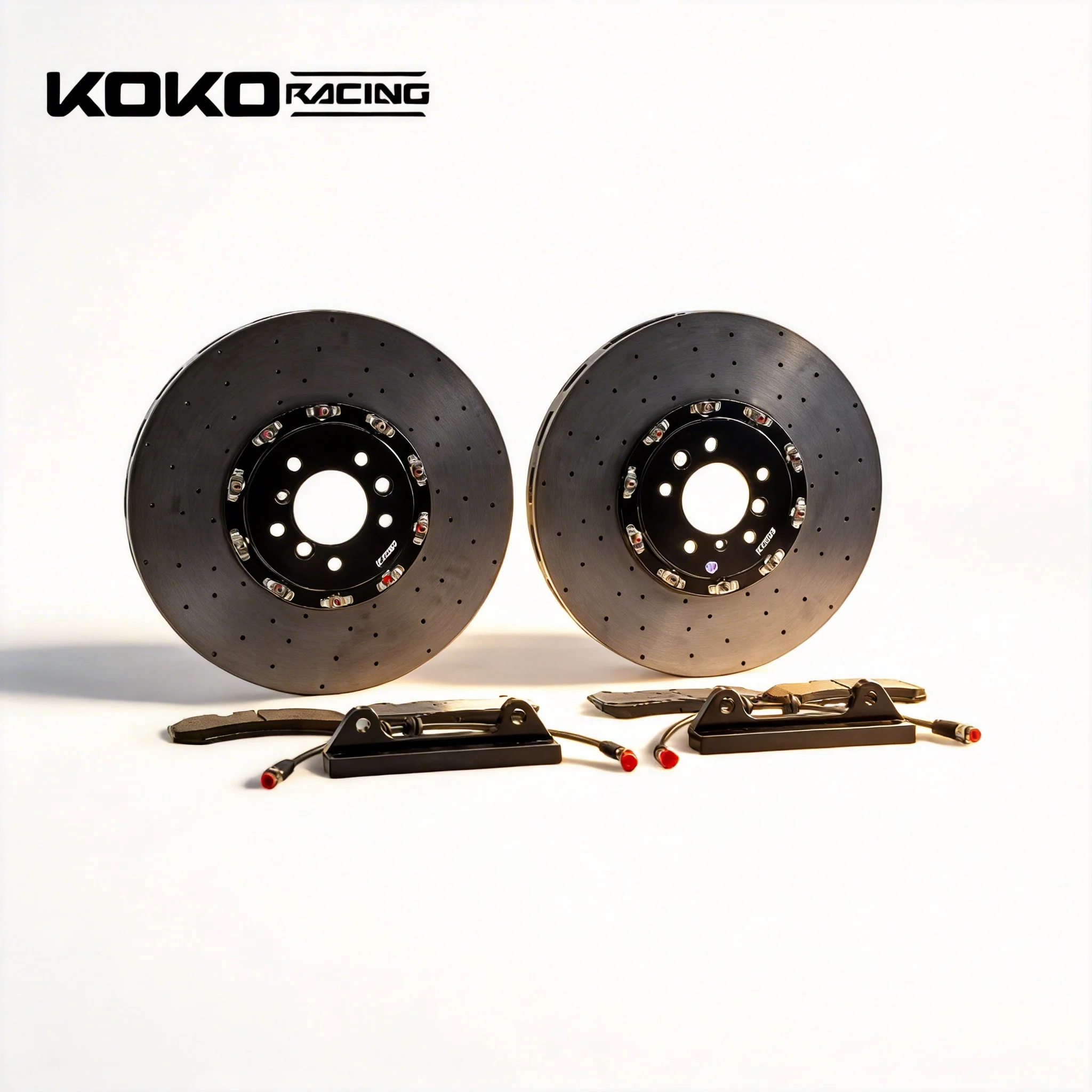 

KoKo Racing CCB 370*30 Silicon Carbide Coating Big Break Kit Carbon Ceramic Brake Disc Disk Rotor For Porsche 718 Style Edition