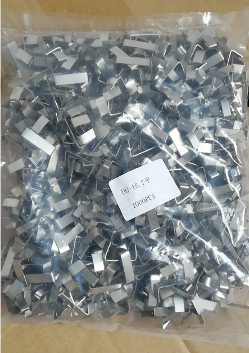 Induttanza di modo comune UU15.7UF15.7 materiale specchio soft core R12k e bobina orizzontale 2 + 2PIN e clip 15 set/lotto