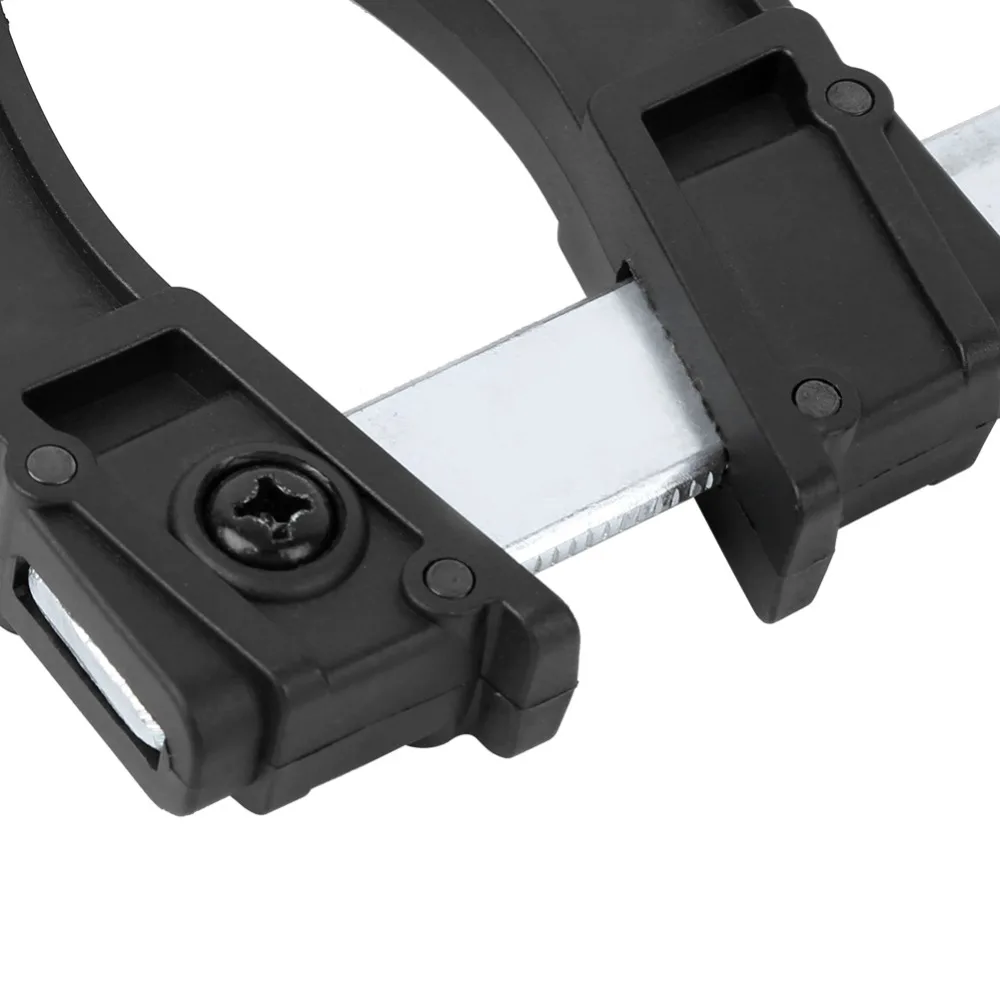 Durable Ratchet Mechanism F Clamp Adjustable One Handed Woodworking Clamp Bar Clamp Gluing