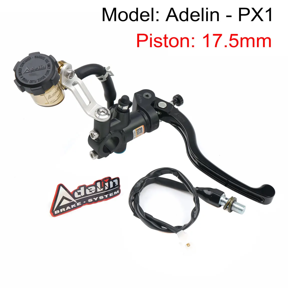 Universal Adelin PX1 Motorrad Radial Montage Bremse Kupplung Hauptzylinder Lenker Motorrad Hydraulikpumpe Bremsen Hebel