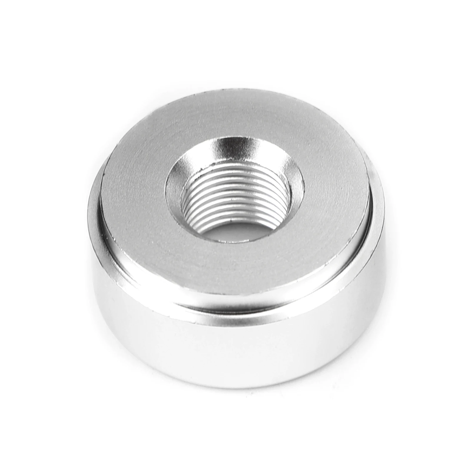 M16X1.5 ALUMINUM FEMALE WELD ON / WELD IN FLANGE FITTING BUNG,LOW PROFILE