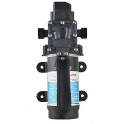 High-power household pesticide pump spray fruit tree car wash self-priming booster pump DC 120W electric diaphragm pump