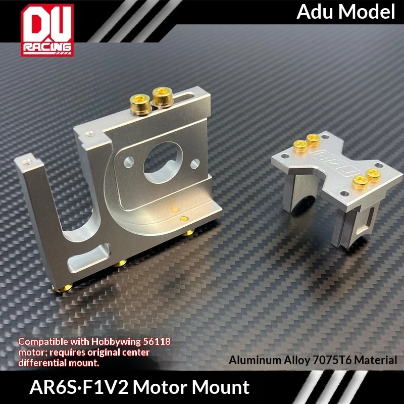 

Aduo Special Motor Mount for ARRMA F1 V2 RC Car Compatible with Hobbywing 56118 56 Series Motor High-Durability Spare Accessory