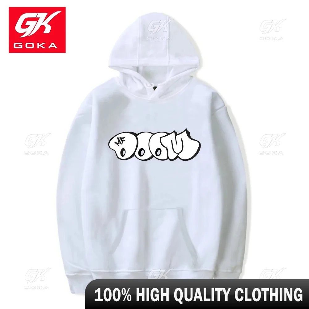 MF DOOM Rapper Hoodies Anime Print Streetwear Men Women top Fashion Sweatshirts casual Hip Hop Hoodie Tracksuits Unisex Clothing