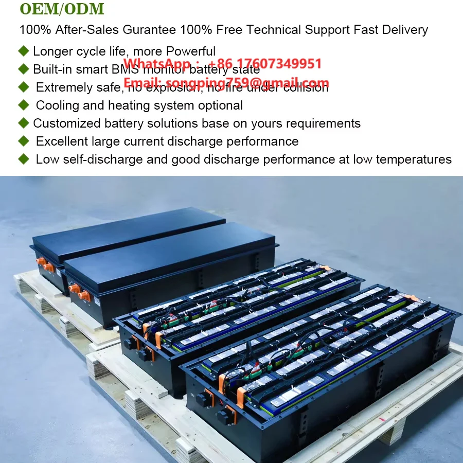 CTS 96V 200Ah LiFePO4 Marine Battery Pack Manufacturer for Electric Boat Propulsion System OEM Solution
