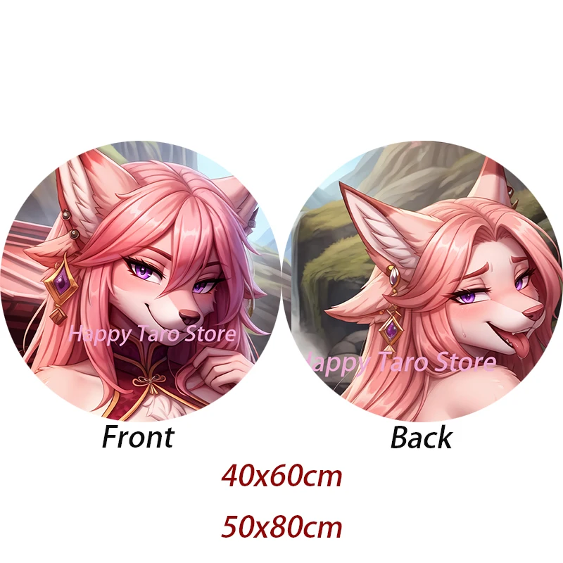 Dakimakura Anime Pillow Case red hair Nsfw Half Body Cartoon Pillowcase Double Side Print Gifts
