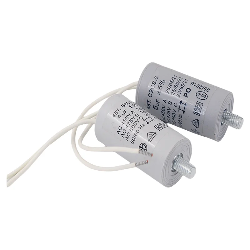 4µF 5µF 8µF CBB61 Run Capacitor for Burner Motor, Replacement for  40G10LC 40G20LC FS10 FS20 Boiler Parts