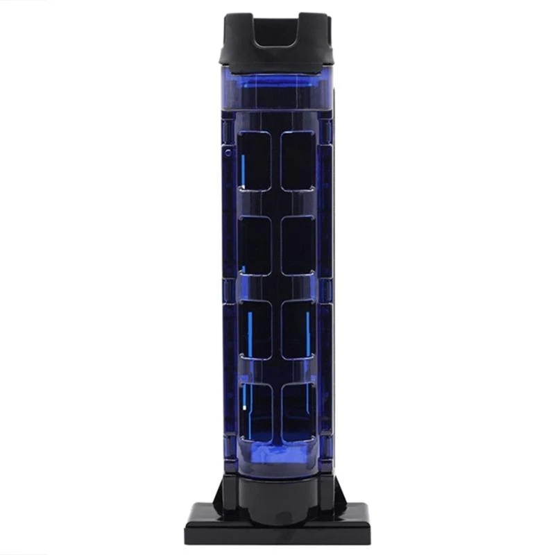 

652F Fishing Box Rod Holder, Adjustable Height Fishing Box Rod Support Fishing Box Rod Barrels Holder Stand Support with Base