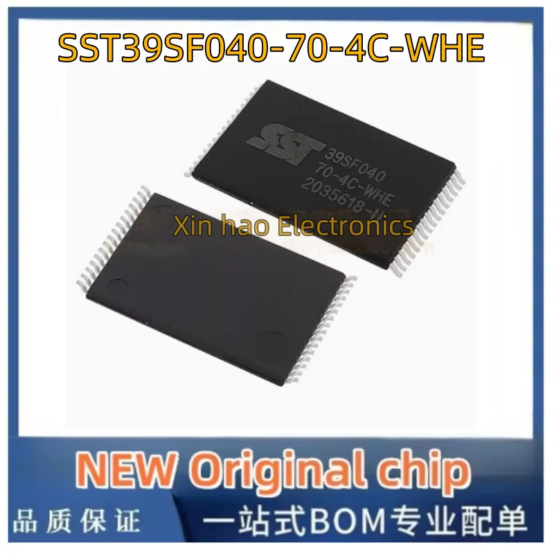 5Pcs/Lot NEW Original SST39SF040-70-4C-WHE SST39SF040-70-4C-WH SST39SF040 39SF040 SST39VF010-70-4C-WHE TSOP32 IC Memory chips