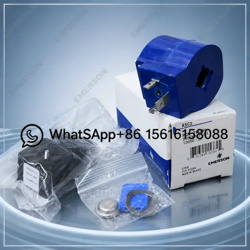 Original Emerson Solenoid Valve Coil 120V 24V X-28894-71001 72001 ASC2 Replacement Part for Industrial Automation Control