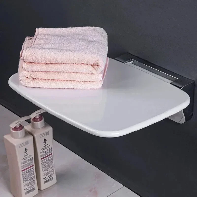 Shower Chair Folding Chair Chair Stool Shower Invisible Titanium Bathroom Chairs Bath Seat Wall Mounted Chairs
