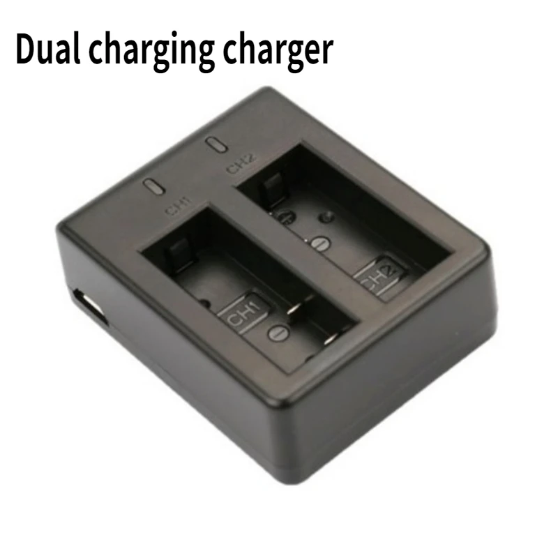 

Suitable for Shangou SJCAM SJ4000 EKEN H8 H9 Battery Dual Charging Charger with Charging Wire Accessories & Parts Batteries