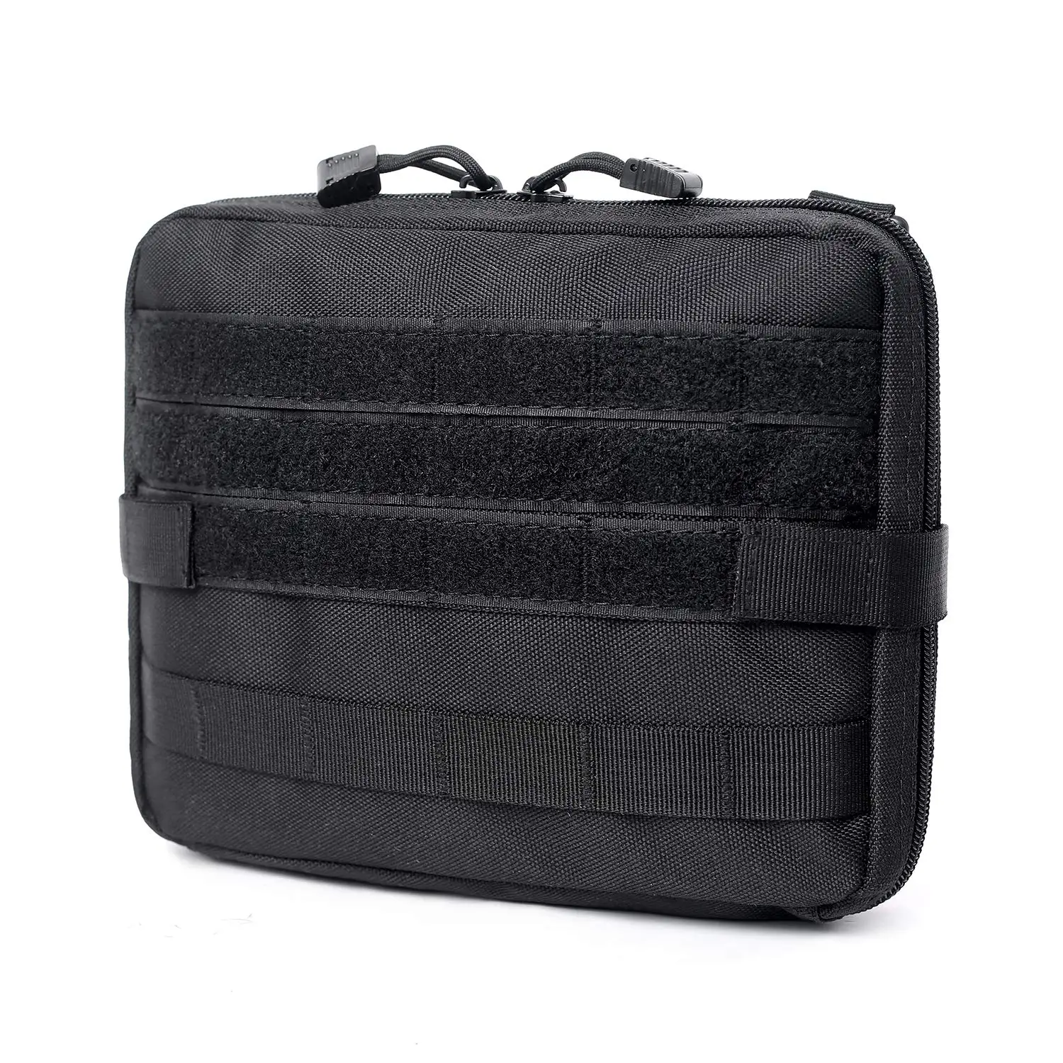 Tactical Admin Molle Pouch, Medical EDC EMT Utility Bag Shell Design Attachment Pouches 600D Nylon Hiking Belt Bags