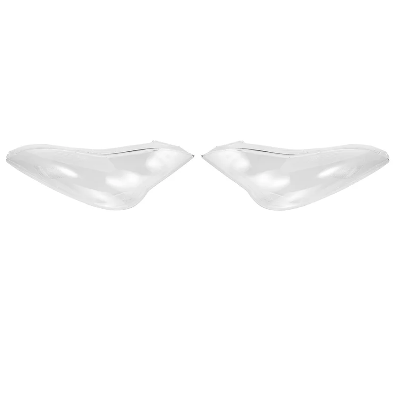 

ABAC-1 Pair Car Headlight Cover Lamp Shell for Infiniti QX50 EX25 EX35 2008-2015 Mask Lampshade Lens Glass Head Light Caps