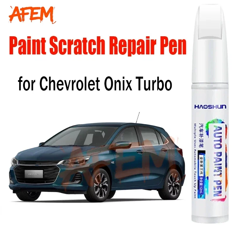 Bolígrafo de pintura para coche, bolígrafo de pintura para retoques y reparación de arañazos, removedor de arañazos de pintura para Chevrolet Onix Turbo, accesorios para el cuidado de la pintura del coche