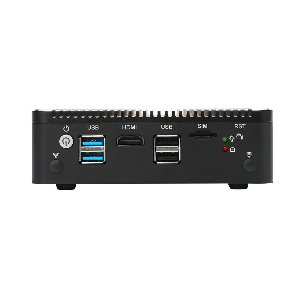 Micro Firewall Appliance, RS34g HUNSN, Intel Celeron J4125, Roteador, PC OPNsense,VPN, AES-NI,4Intel, 2.5Gbps, I226-V LAN,4 x USB,HDMI