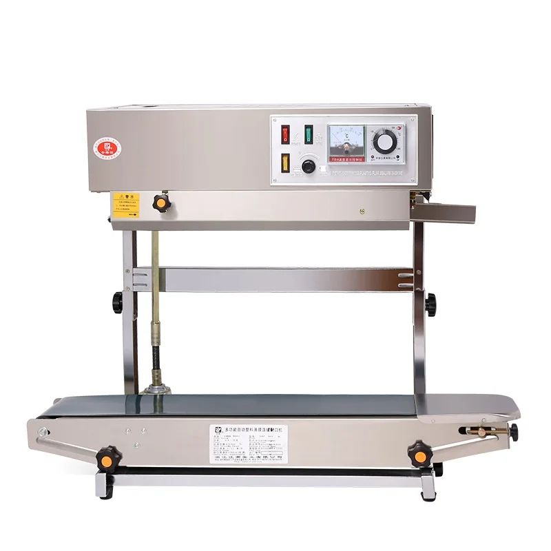 

Continuous vertical sealing machine