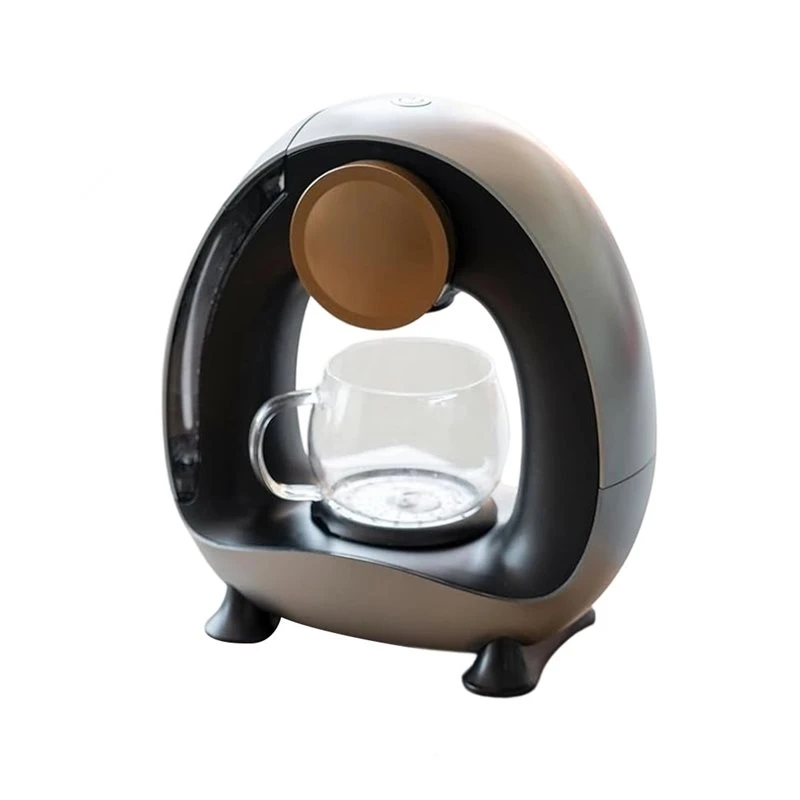 YCOC-Portable 2 In 1 Coffee Maker High Quality Automatic Silent Machine For Home RV US Plug