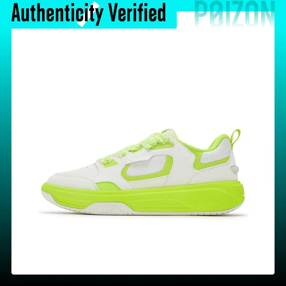 361° Boat Slip Resistant, Abrasion Resistant, Breathable Low top Casual Shoes Men's White Green 672616614/