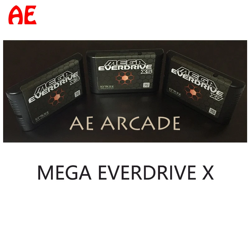 

MEGA EVERDRIVE X7 series supports loading Sega CD BIOS files CD game accelerator card function for all MD games, Genesis games