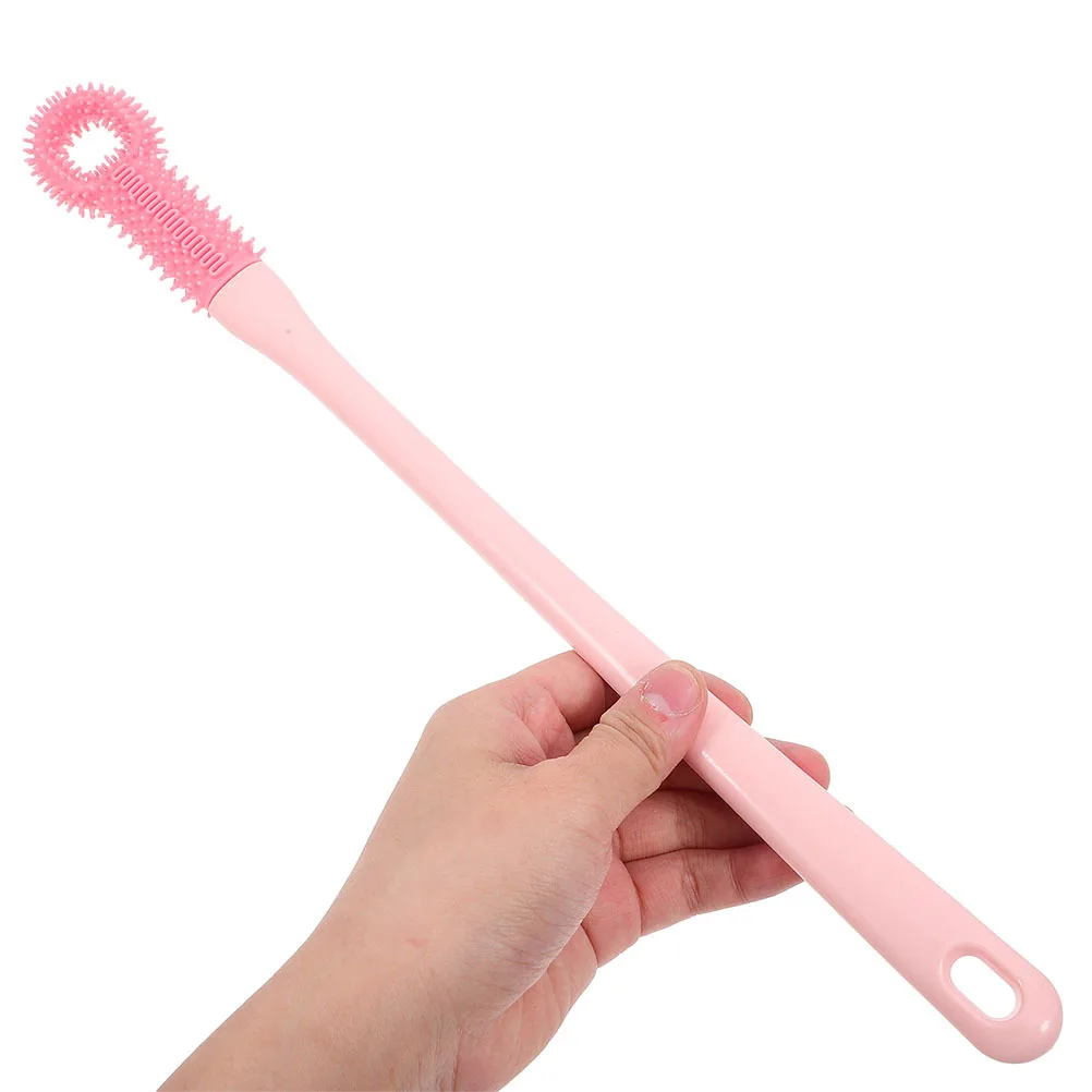 2 قطعة فرشاة تنظيف فجوة أصابع القدم أداة تنظيف لطيفة للعناية بالقدم مع مقبض طويل متعدد الاستخدام لغسيل الحمام من أجل الأوساخ الفعال